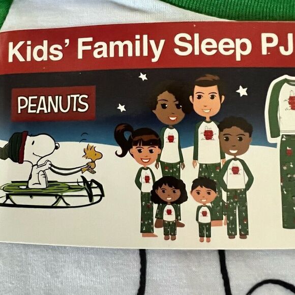 Peanuts & Snoopy Christmas 2 Piece Pyjamas PJ Set Fleece Unisex Kids 3T $48 - Picture 3 of 5